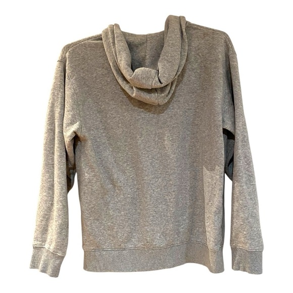 H&M Boys Heather Gray zip up Hoodie Size 20 or Boys XL hooded fleece line jacket - Picture 6 of 6